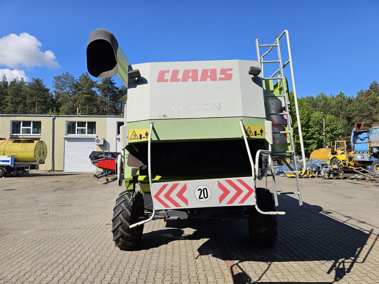 Claas Lexion 480 - Ceifeira debulhadora: foto 5 Claas Lexion 480 - Ceifeira debulhadora: foto 5