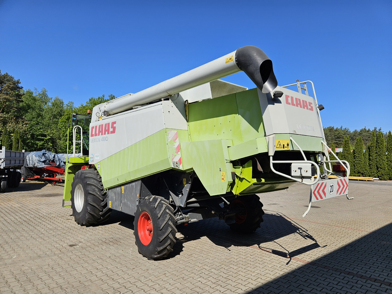 Claas Lexion 480 - Ceifeira debulhadora: foto 4 Claas Lexion 480 - Ceifeira debulhadora: foto 4