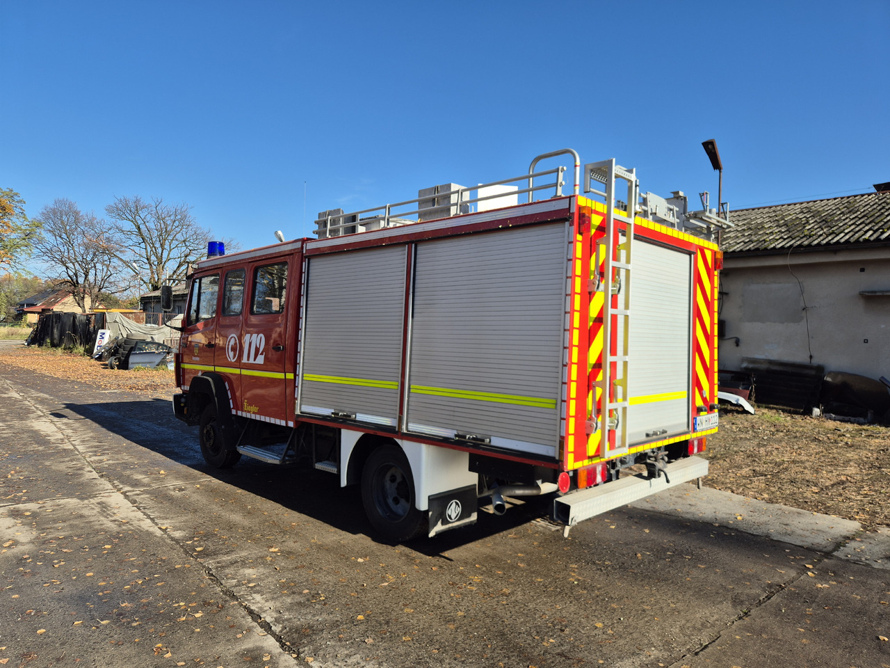 MERCEDES-BENZ 814F LF 8/6 - Carro de bombeiro: foto 5 MERCEDES-BENZ 814F LF 8/6 - Carro de bombeiro: foto 5