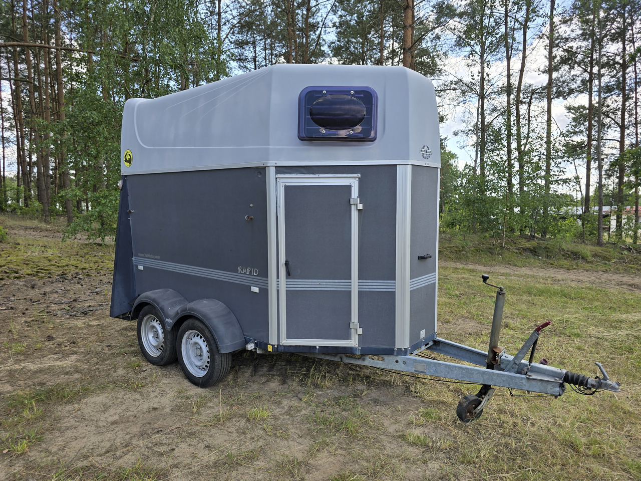 Humbaur HP2006 2ES - Reboque transporte de gado: foto 1 Humbaur HP2006 2ES - Reboque transporte de gado: foto 1