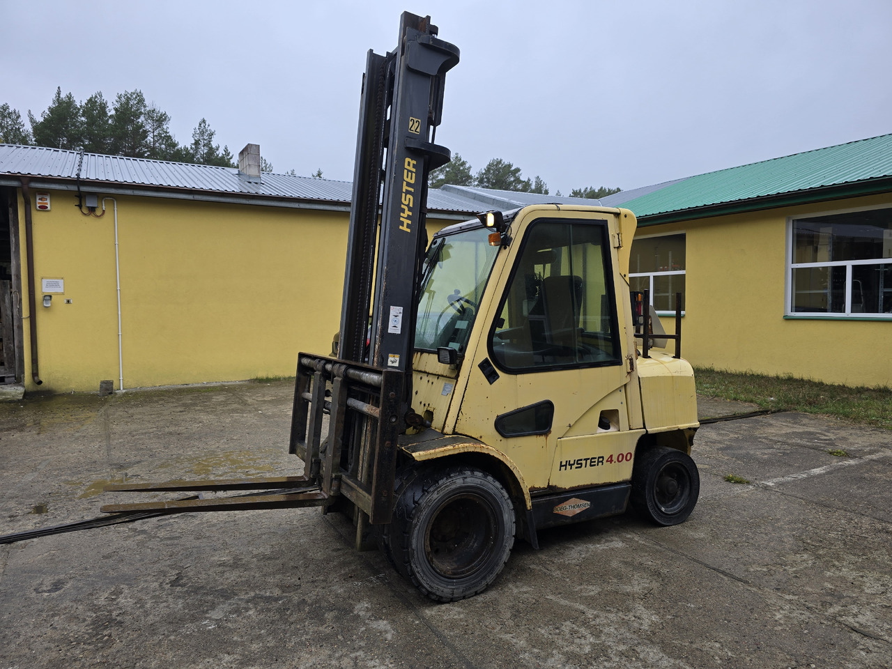 Hyster H4.00XM-5 - Empilhador a diesel: foto 3 Hyster H4.00XM-5 - Empilhador a diesel: foto 3