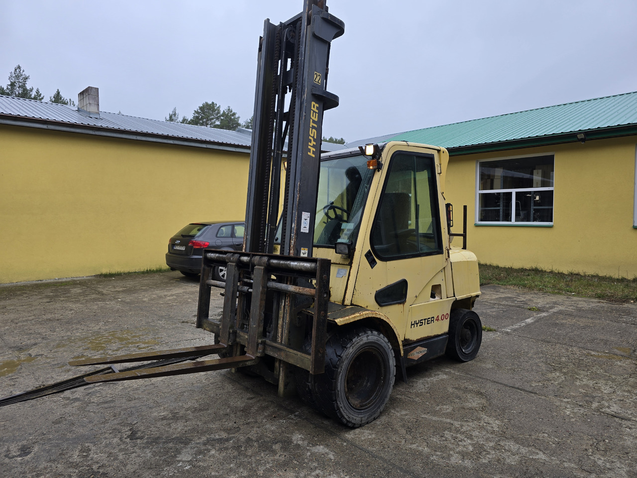 Hyster H4.00XM-5 - Empilhador a diesel: foto 4 Hyster H4.00XM-5 - Empilhador a diesel: foto 4