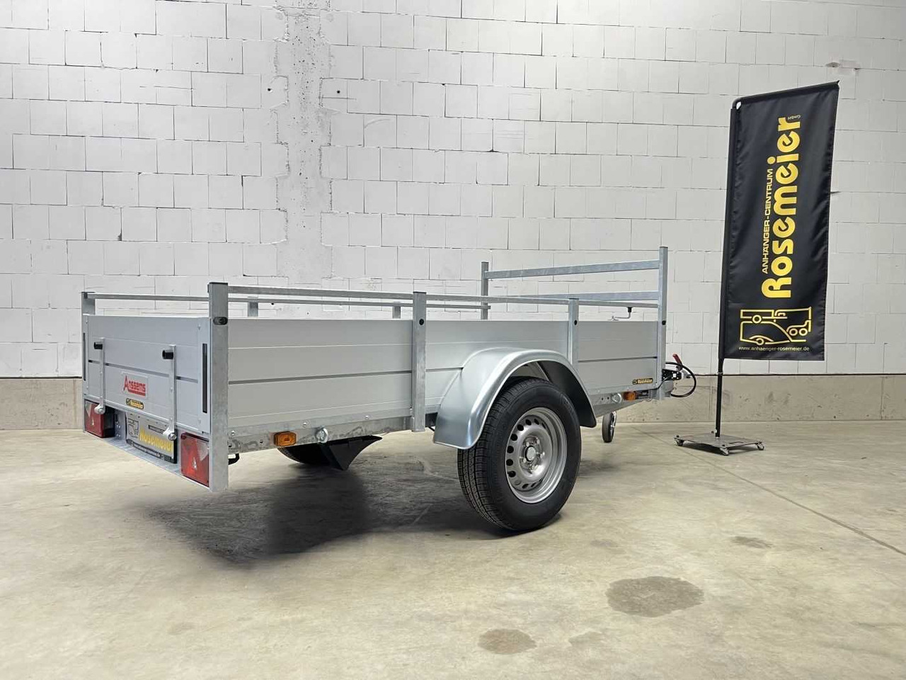 Reboque para carros novo ANSSEMS BSX 1350.251x130 Kastenanhänger gebremst: foto 9