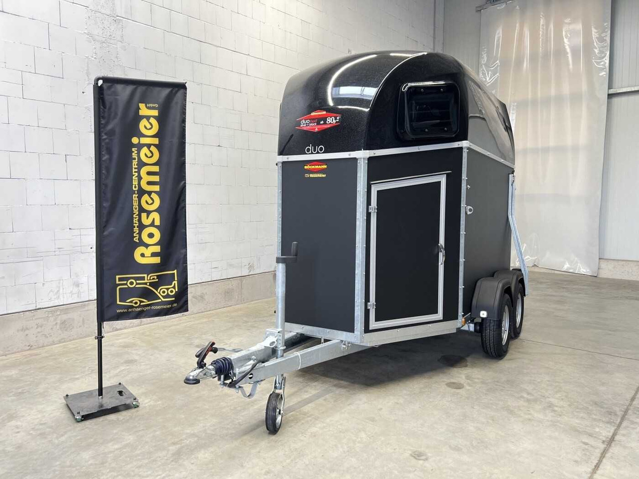 Reboque para cavalos novo BOECKMANN Duo Esprit silv+bl SK Pferdeanhänger: foto 28