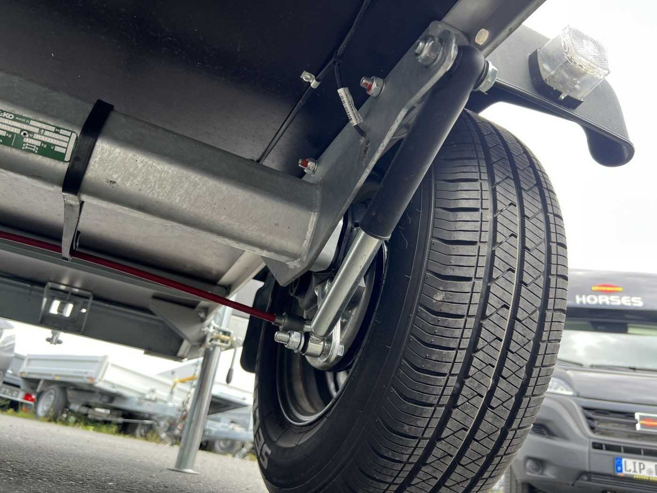 Reboque furgão novo BOECKMANN KT 2513/135 F Tür TKL Stützen Kofferanhänger: foto 24