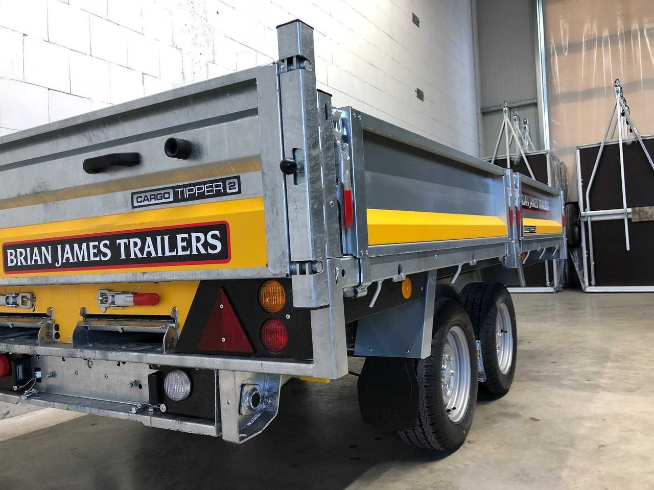 BRIAN_JAMES Cargo Tipper 2 2-Achser Pendel Rückwärtskipper - Reboque basculante: foto 5 BRIAN_JAMES Cargo Tipper 2 2-Achser Pendel Rückwärtskipper - Reboque basculante: foto 5