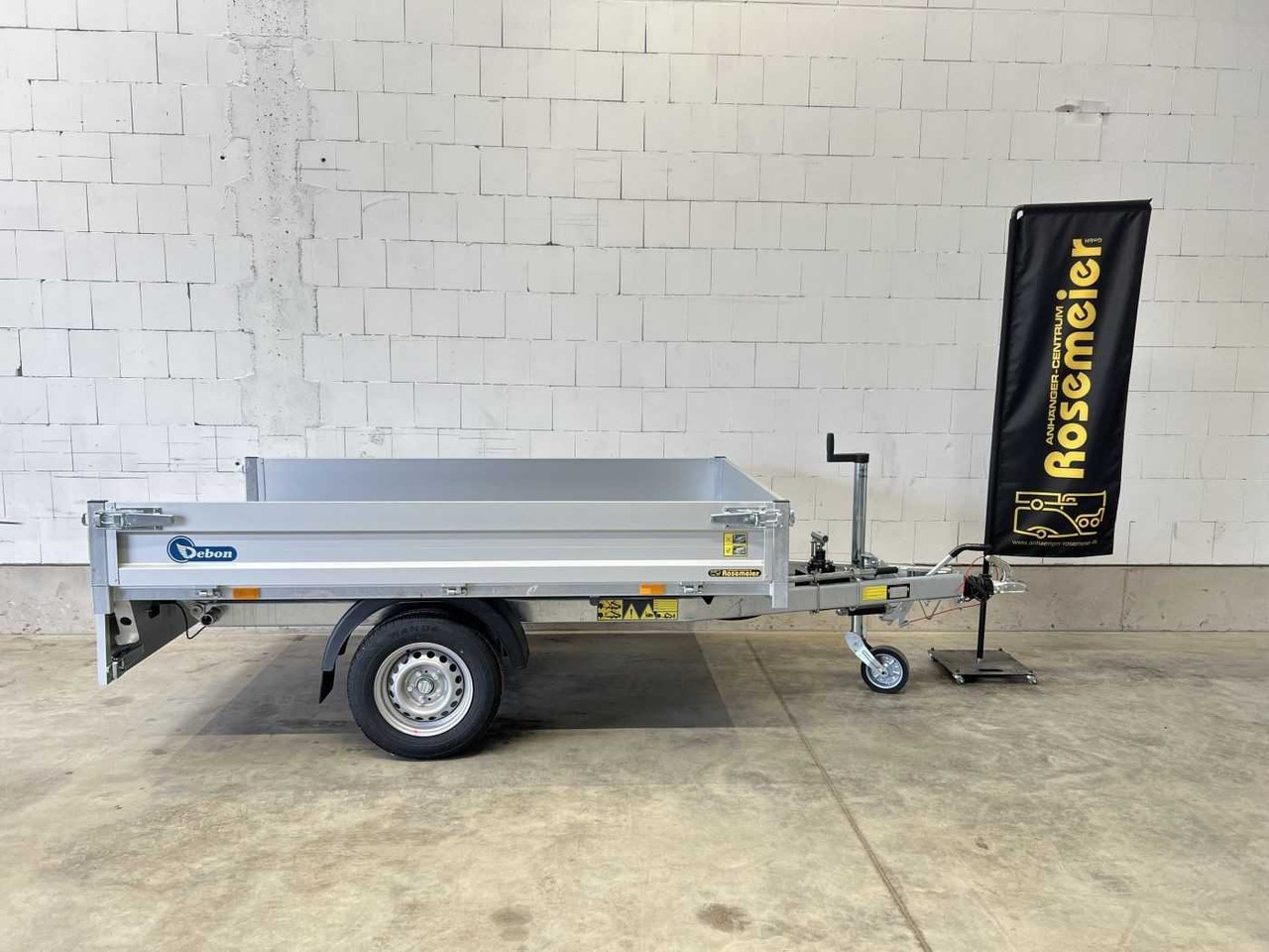 CHEVAL LIBERTE DEBON PW0E Eco 1500 Rückwärtskipper - Reboque basculante: foto 5 CHEVAL LIBERTE DEBON PW0E Eco 1500 Rückwärtskipper - Reboque basculante: foto 5
