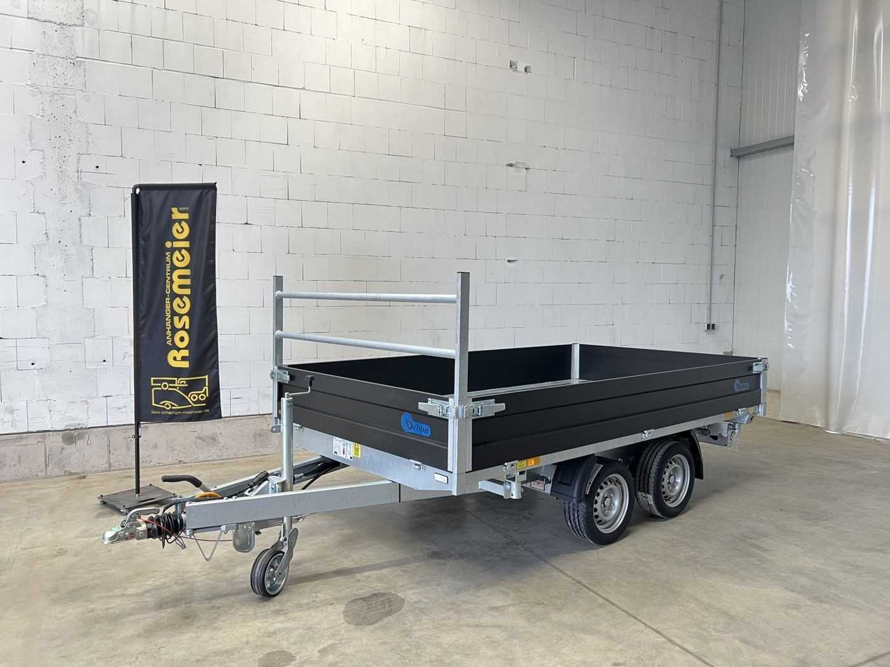 Reboque basculante novo CHEVAL LIBERTE PW3.3E Black Dreiseitenkipper: foto 30
