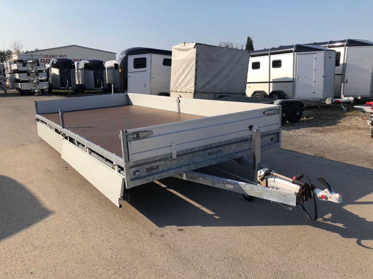 HULCO Medax-2 3500 Hochlader - Reboque plataforma/ Caixa aberta: foto 5 HULCO Medax-2 3500 Hochlader - Reboque plataforma/ Caixa aberta: foto 5