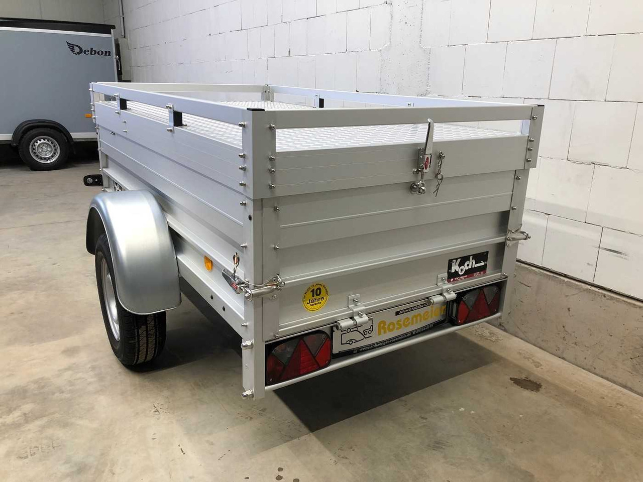 Reboque para carros novo KOCH U2 mit Deckel Deckelanhänger: foto 12