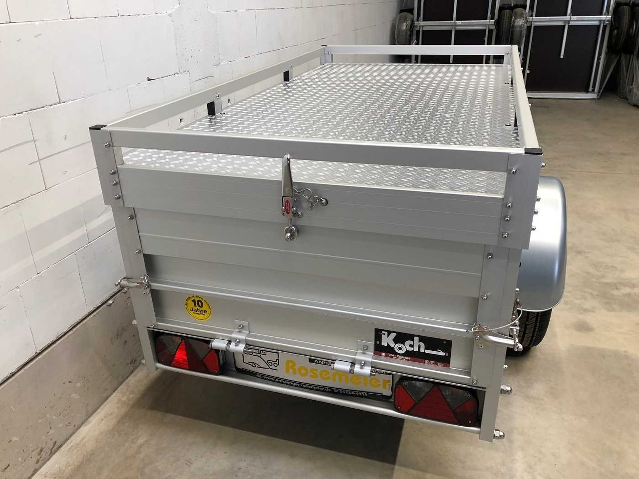 Reboque para carros novo KOCH U2 mit Deckel Deckelanhänger: foto 17