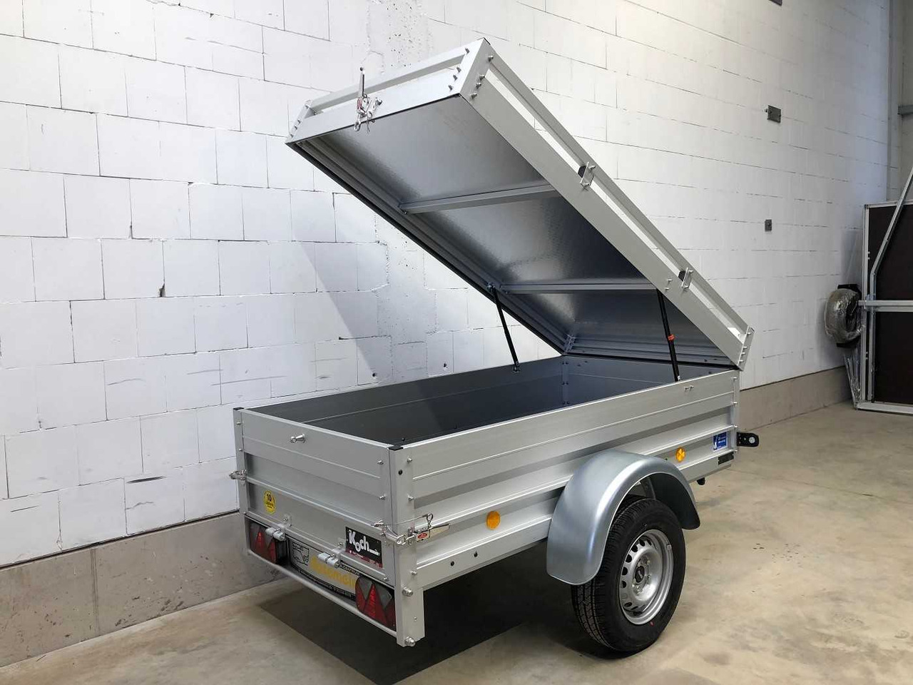 Reboque para carros novo KOCH U2 mit Deckel Deckelanhänger: foto 25