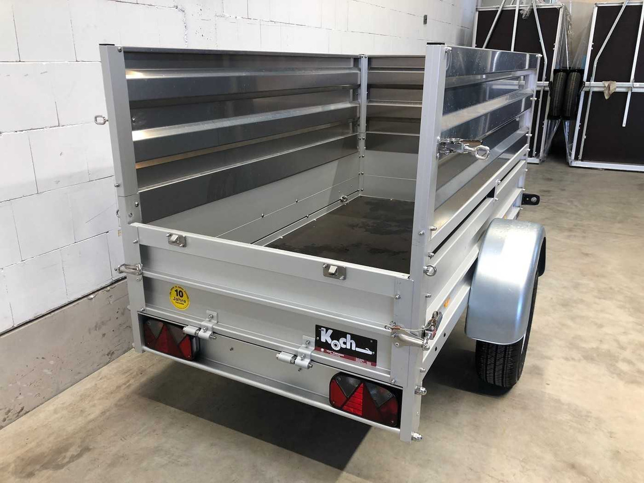 KOCH U2 mit Kastenaufsatz Kastenanhänger ungebremst - Reboque para carros: foto 4 KOCH U2 mit Kastenaufsatz Kastenanhänger ungebremst - Reboque para carros: foto 4
