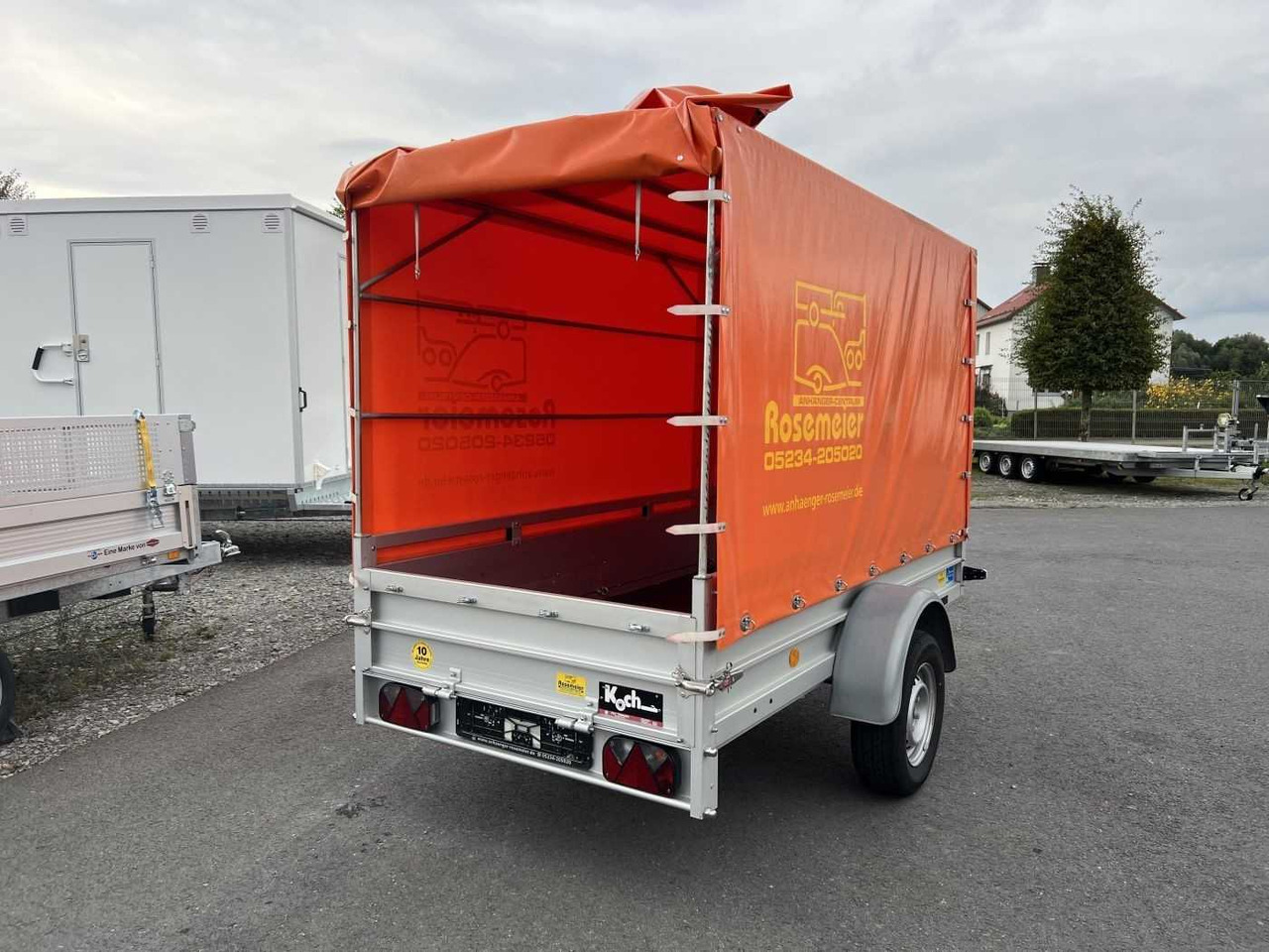 Reboque para carros KOCH U4 Plane Kastenanhänger ungebremst: foto 11