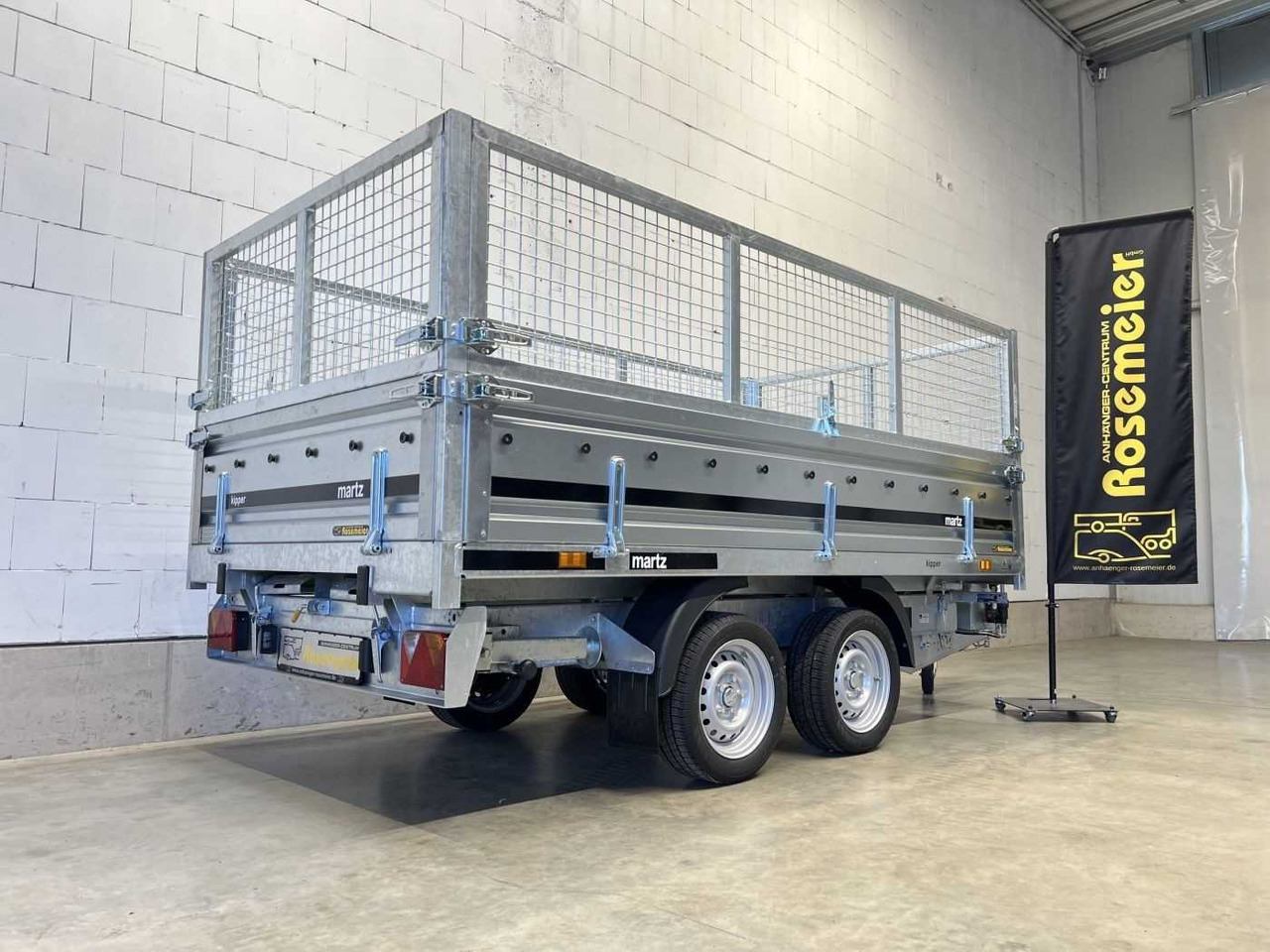 Kipper 300/2 C S 3,5T Gitter Dreiseitenkipper - Reboque basculante: foto 5 Kipper 300/2 C S 3,5T Gitter Dreiseitenkipper - Reboque basculante: foto 5