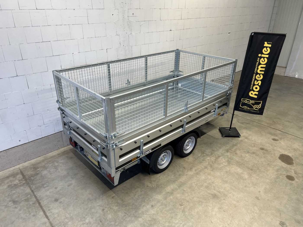 Kipper 300/2 C S 3,5T Gitter Dreiseitenkipper - Reboque basculante: foto 3 Kipper 300/2 C S 3,5T Gitter Dreiseitenkipper - Reboque basculante: foto 3