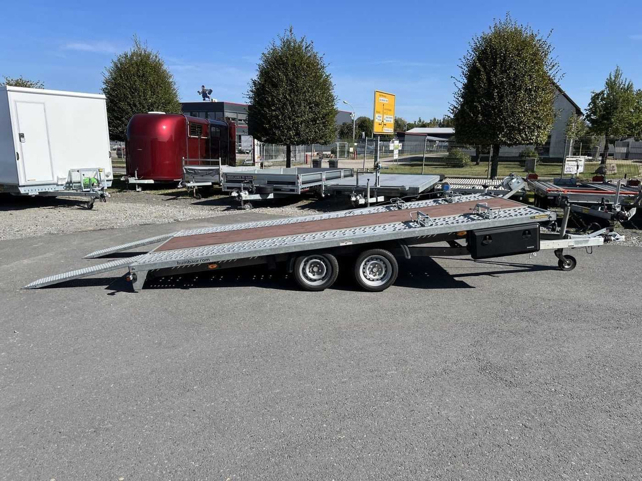 HUMBAUR MTK 304722 Maschinentransporter - Reboque: foto 1 HUMBAUR MTK 304722 Maschinentransporter - Reboque: foto 1