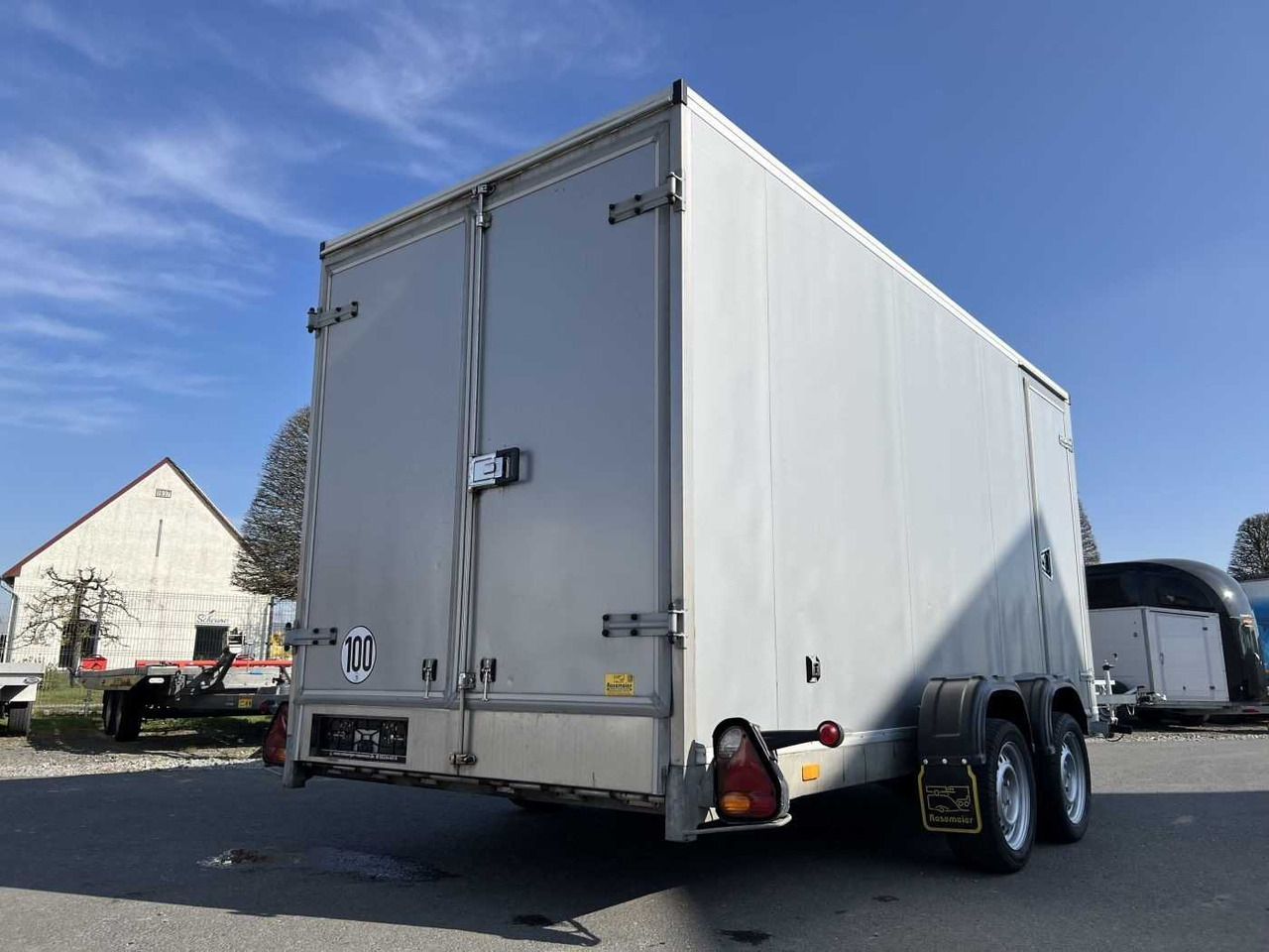 Reboque furgão VEZEKO Husky FB K 35.40 Abs EP Tür Koffer Absenker: foto 29
