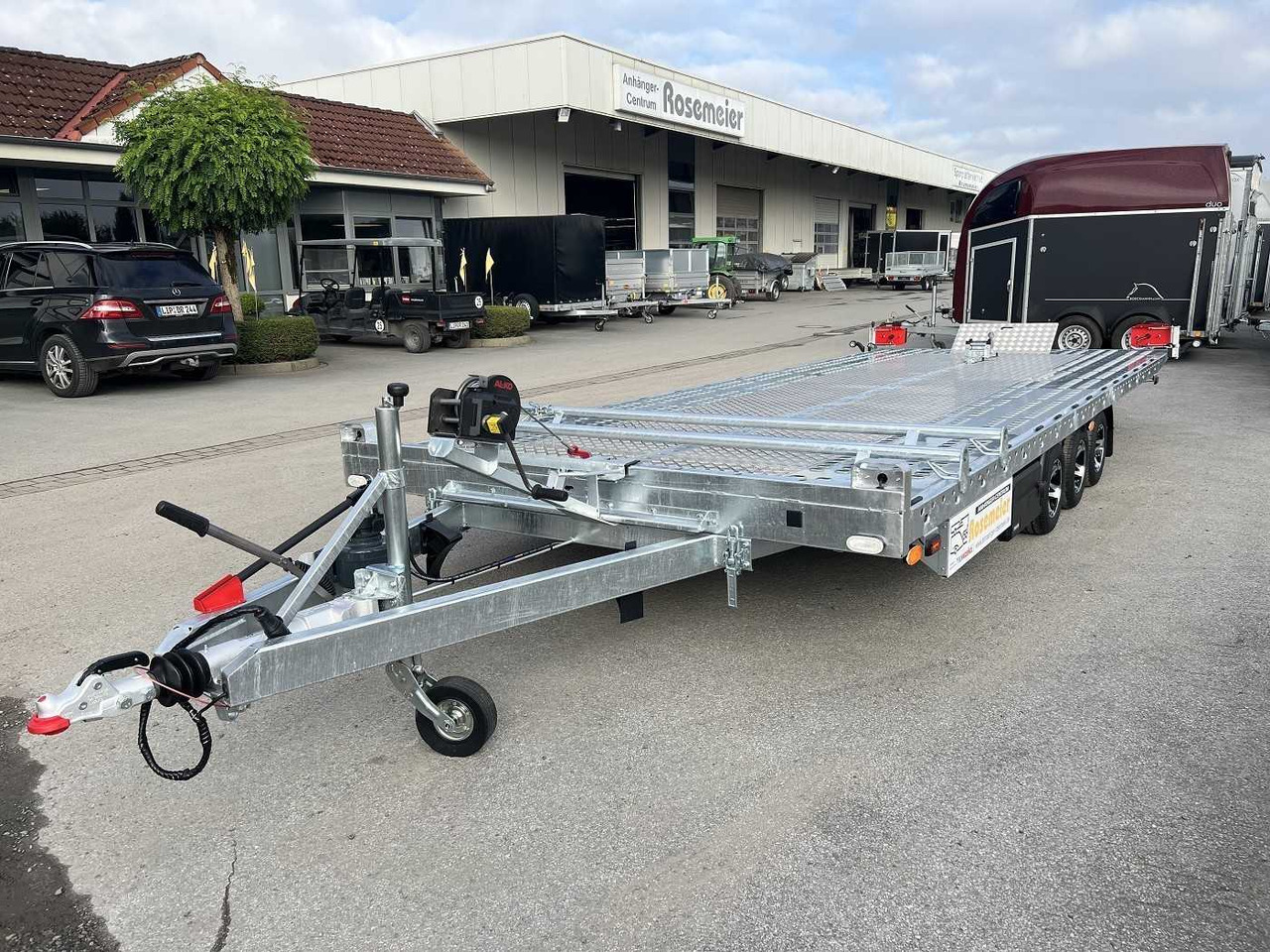 VEZEKO Jumbola 35.60 Tridem Autotransporter - Reboque transporte de veículos: foto 5 VEZEKO Jumbola 35.60 Tridem Autotransporter - Reboque transporte de veículos: foto 5