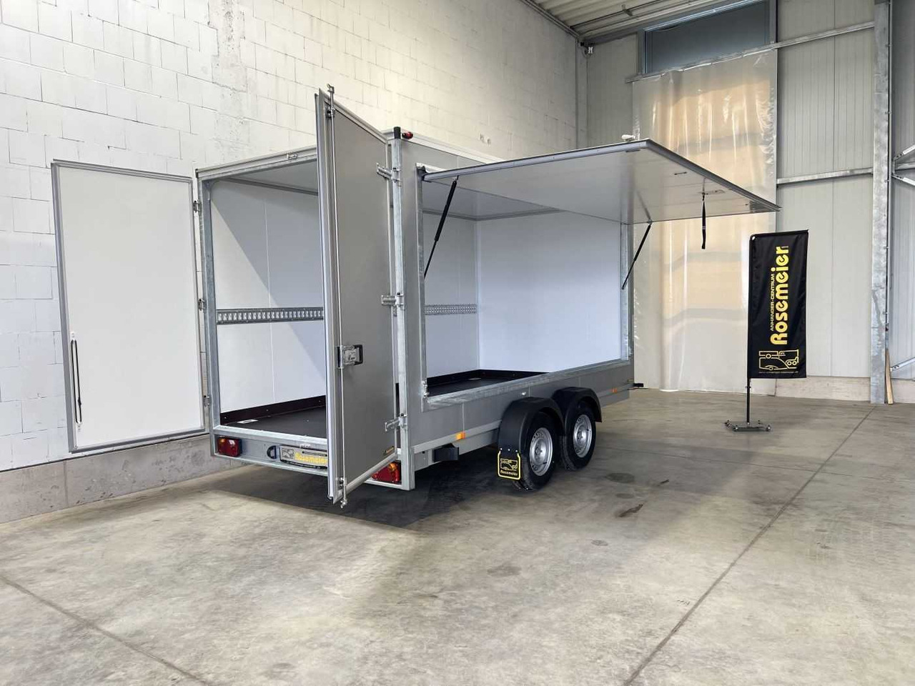 VEZEKO TK D 27.40 Flügeltüren+Seitenk Kofferanhänger Promotionanhänger - Reboque furgão: foto 2 VEZEKO TK D 27.40 Flügeltüren+Seitenk Kofferanhänger Promotionanhänger - Reboque furgão: foto 2