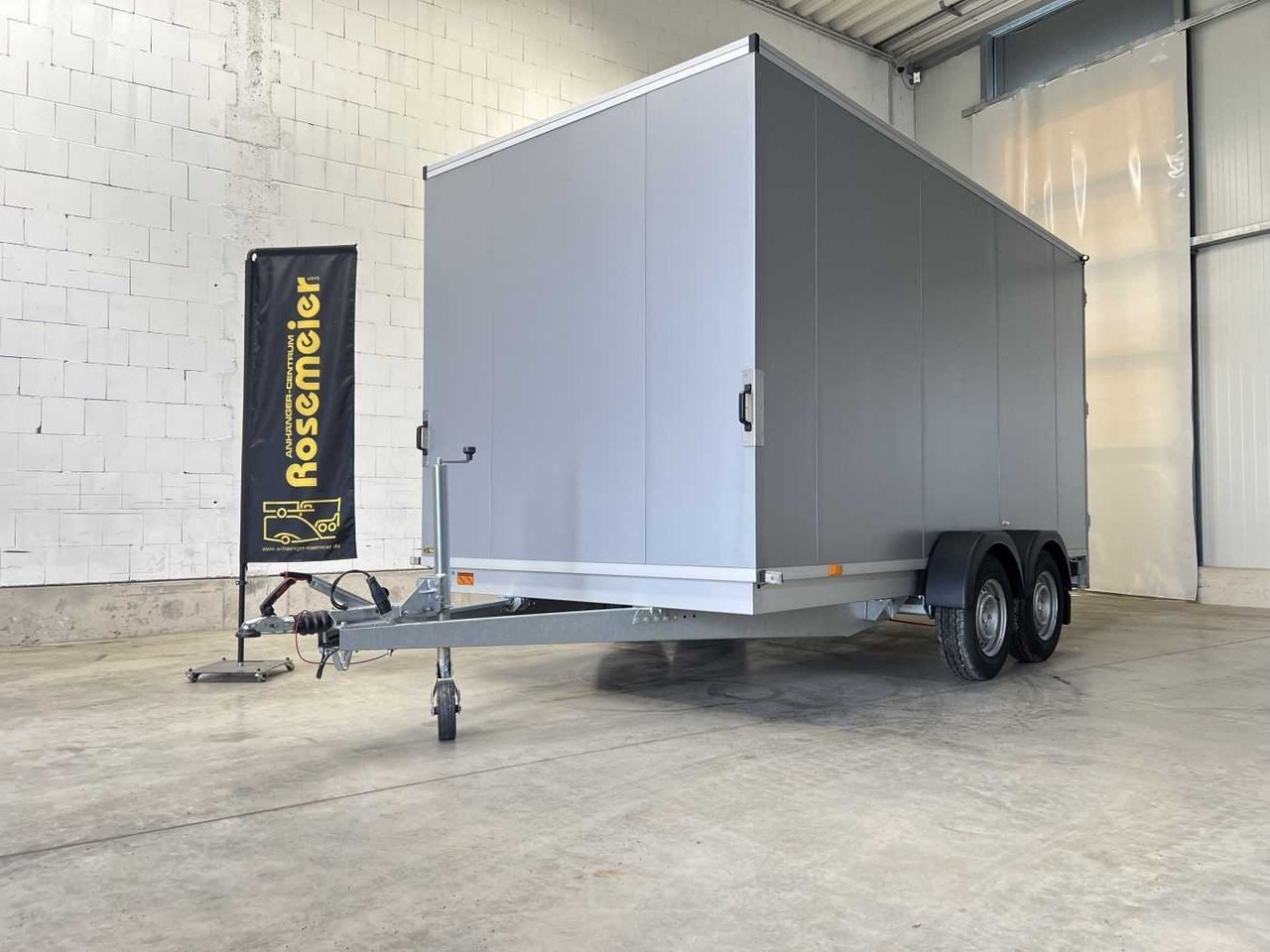 Reboque furgão novo VEZEKO TK D 27.40 Flügeltüren+Seitenkl Promotionanhänger: foto 30