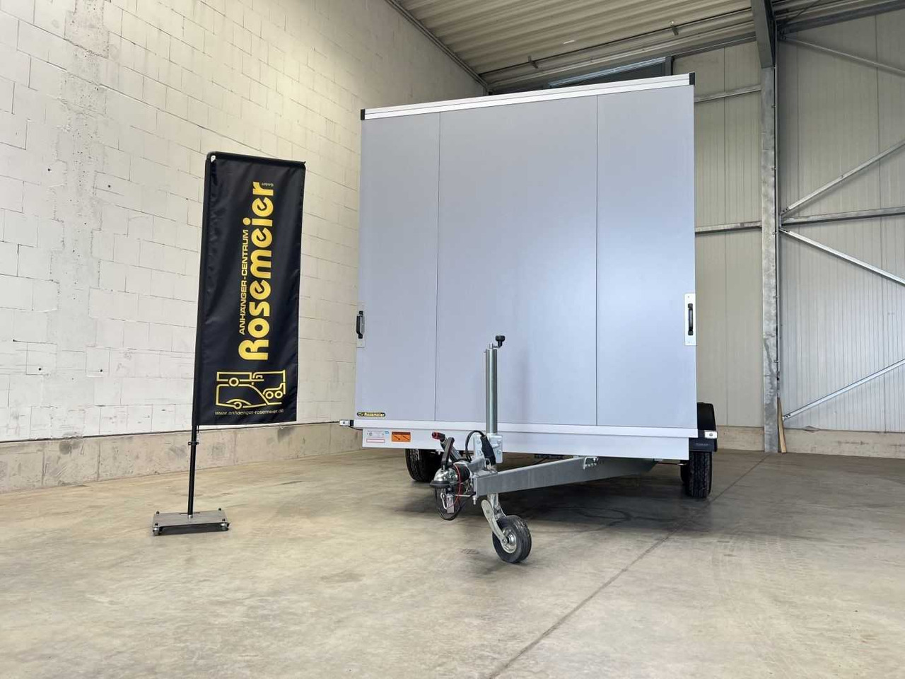 Reboque furgão novo VEZEKO TK D 27.40 Flügeltüren+Seitenkl Promotionanhänger: foto 28