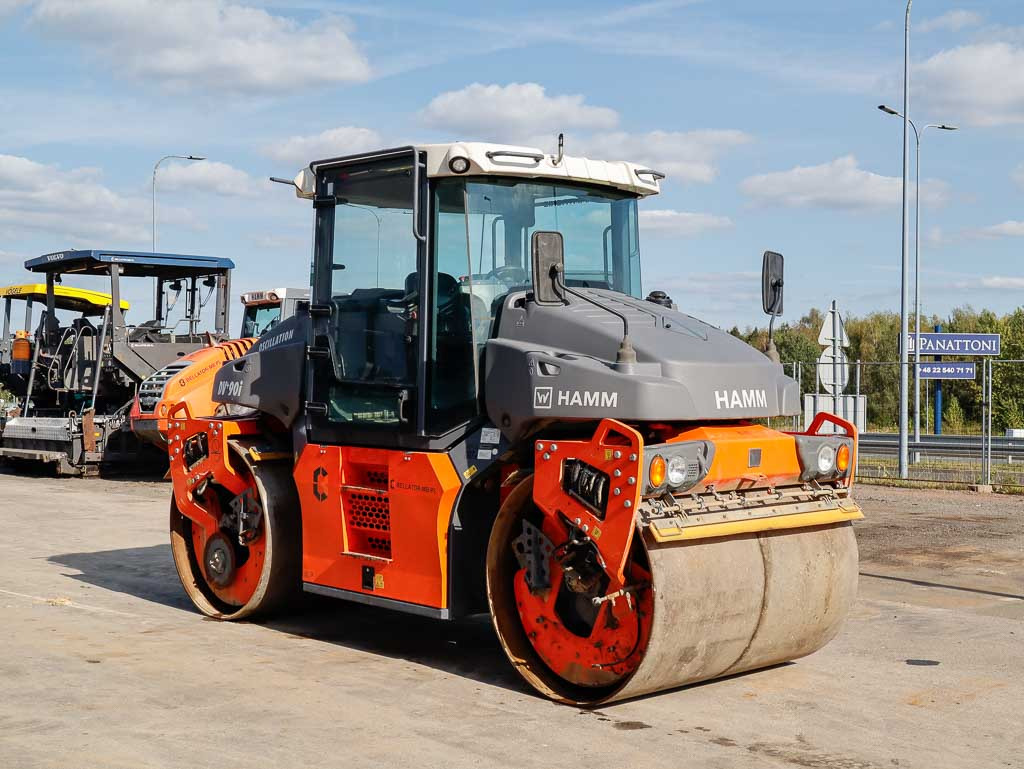 HAMM DV+ 90i VO-S - Compactador de asfalto: foto 4 HAMM DV+ 90i VO-S - Compactador de asfalto: foto 4