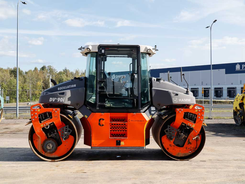 HAMM DV+ 90i VO-S - Compactador de asfalto: foto 5 HAMM DV+ 90i VO-S - Compactador de asfalto: foto 5