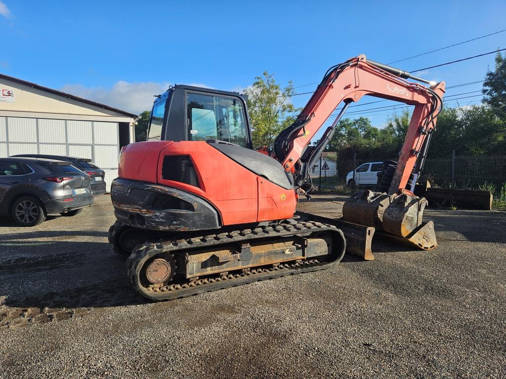 KUBOTA KX 080 -4 - Mini escavadeira: foto 5 KUBOTA KX 080 -4 - Mini escavadeira: foto 5