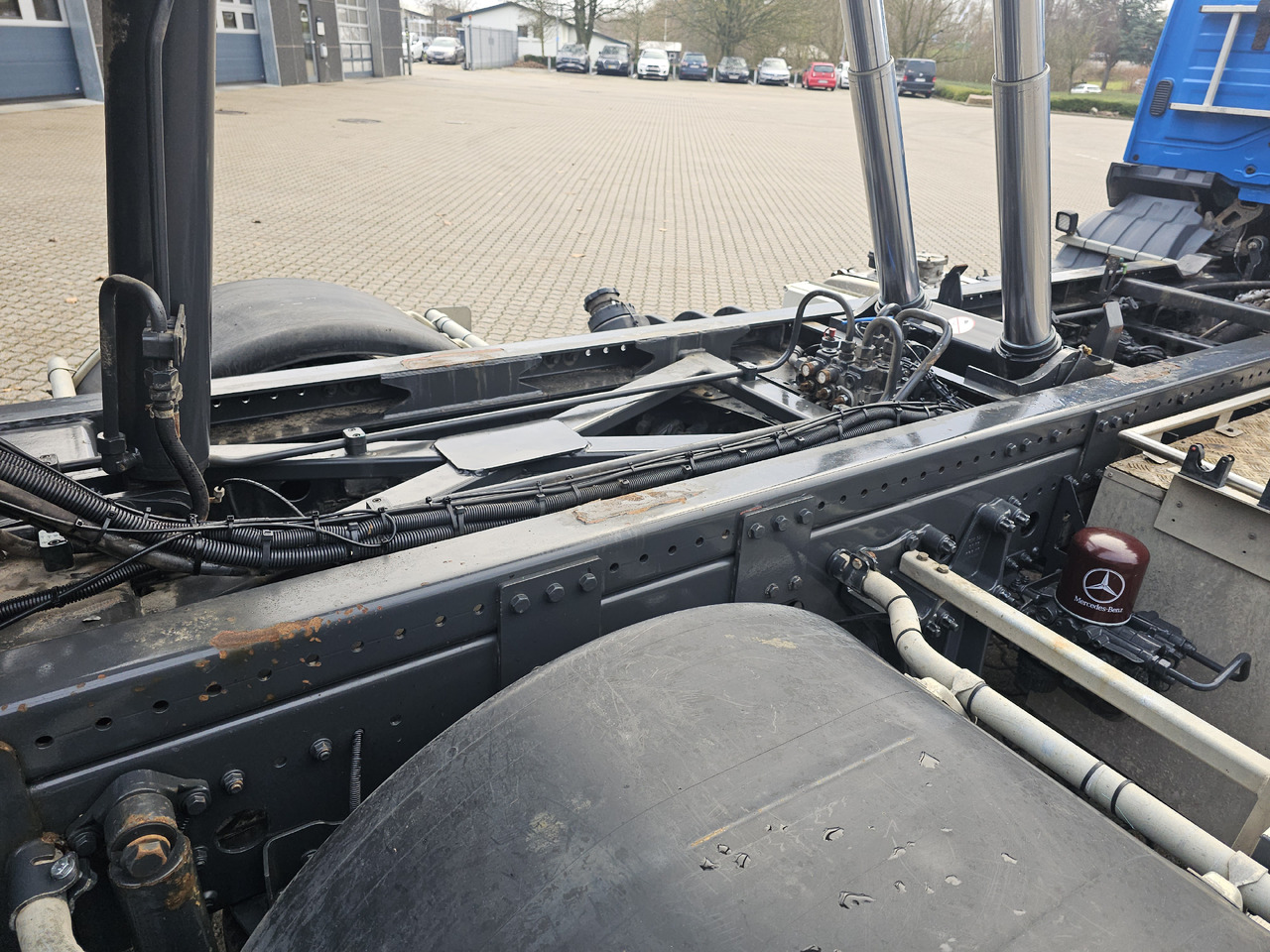 Camião transportador de contêineres/ Caixa móvel Mercedes Atego 1224: foto 10 Camião transportador de contêineres/ Caixa móvel Mercedes Atego 1224: foto 10