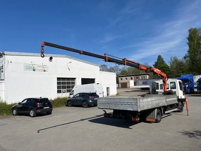Iveco ML 75 E Pritsche mit Atlas Ladekran 60.1 - Camião de caixa aberta/ Plataforma, Camião grua: foto 3 Iveco ML 75 E Pritsche mit Atlas Ladekran 60.1 - Camião de caixa aberta/ Plataforma, Camião grua: foto 3