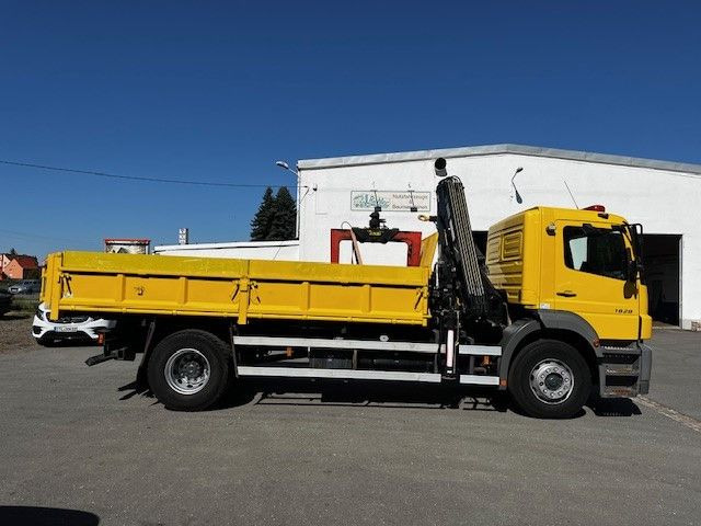 Mercedes-Benz Axor 1828 mit Kipper und Ladekran Top - Camião basculante, Camião grua: foto 2 Mercedes-Benz Axor 1828 mit Kipper und Ladekran Top - Camião basculante, Camião grua: foto 2