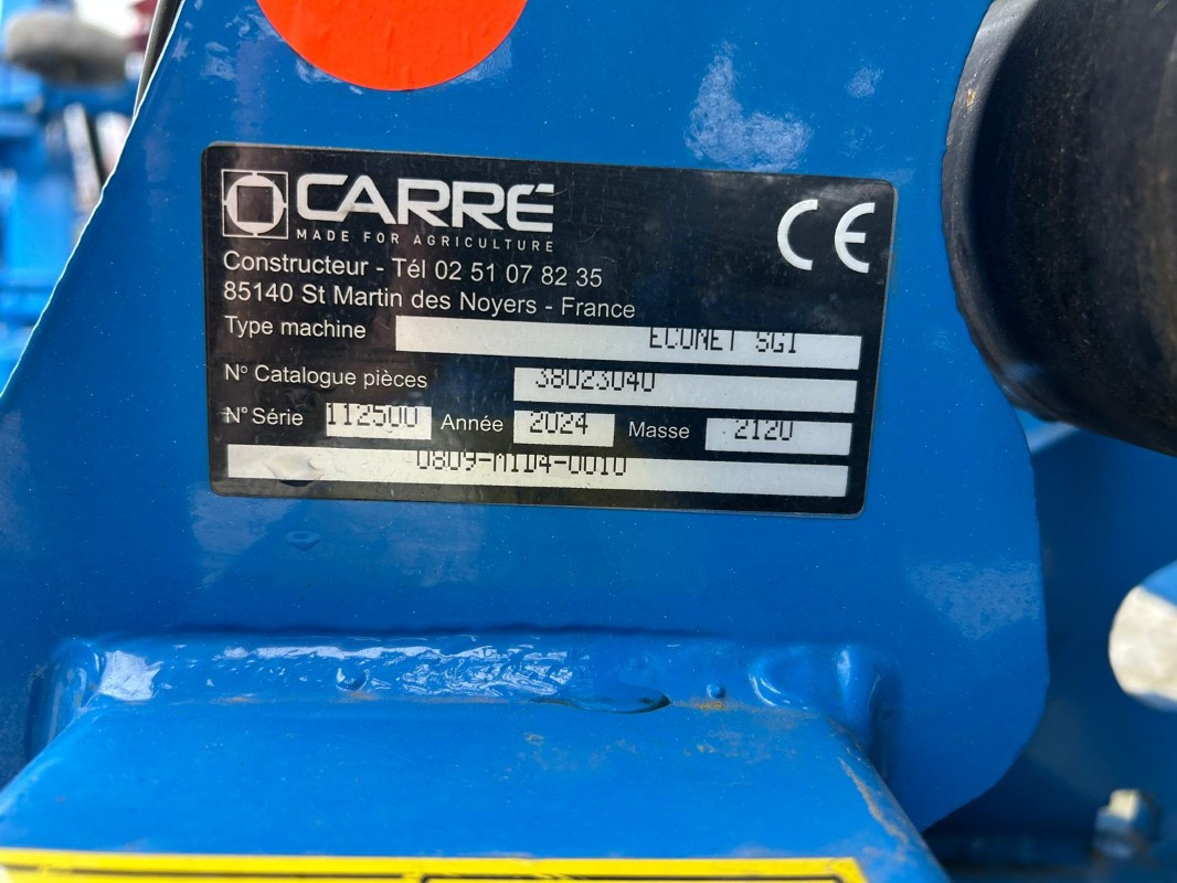 Carré/Carre ECONET SGI 8R75 XL *DEMO 2024* - Maquina para lavrar a terra: foto 3 Carré/Carre ECONET SGI 8R75 XL *DEMO 2024* - Maquina para lavrar a terra: foto 3