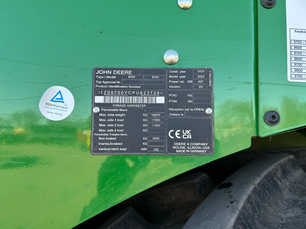 Colheitadeira John Deere 9700i: foto 30