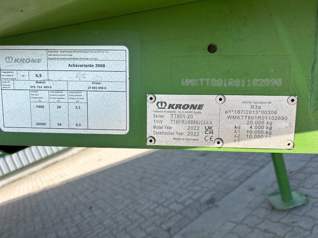 Reboque agrícola Krone GX 440: foto 6