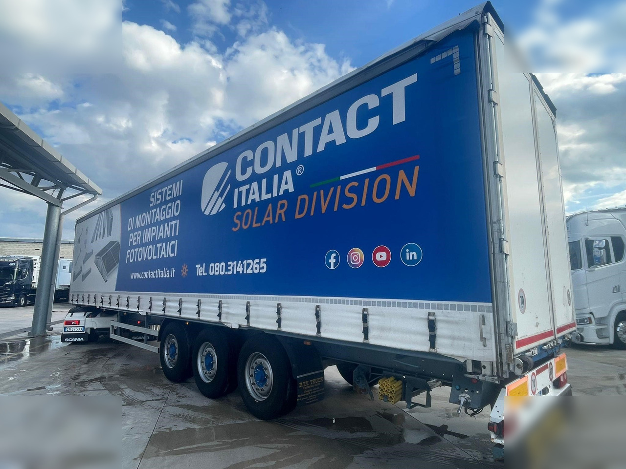 MERKER - Semi-reboque de lona: foto 2 MERKER - Semi-reboque de lona: foto 2