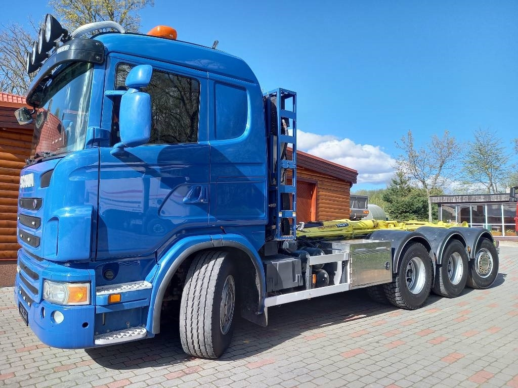 Scania G440, 8x4, GROSS WEIGHT 36000KG. - Camião transportador de contêineres/ Caixa móvel: foto 2 Scania G440, 8x4, GROSS WEIGHT 36000KG. - Camião transportador de contêineres/ Caixa móvel: foto 2