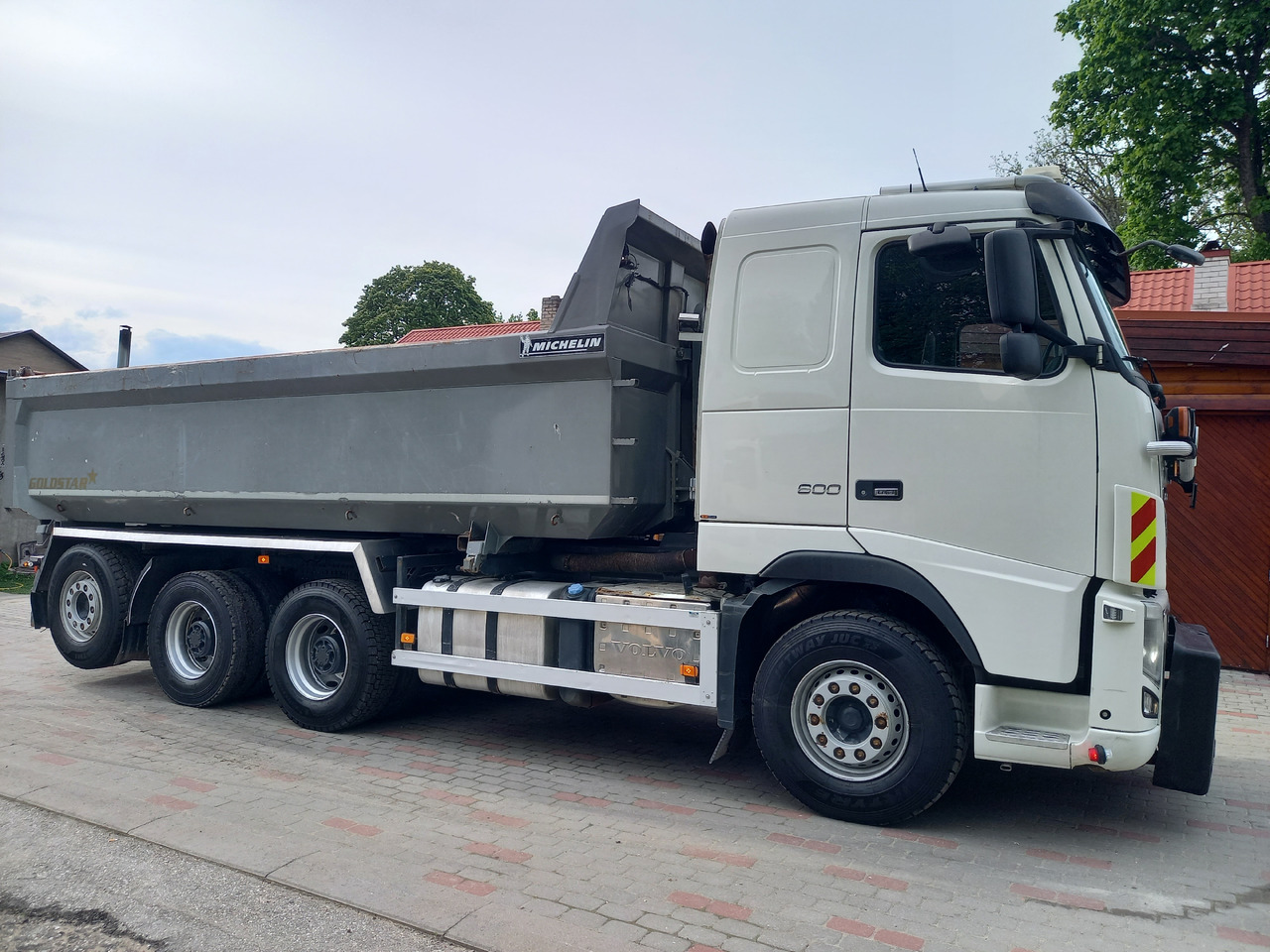 Camião basculante VOLVO FH16, 8x4, BIG AXLES, RETARDER, GW 39500 KG: foto 11