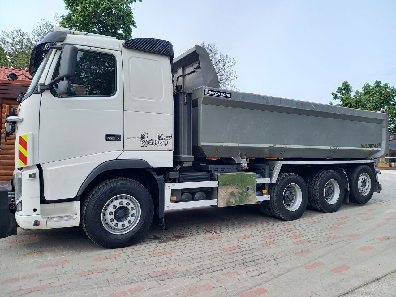 Camião basculante VOLVO FH16, 8x4, BIG AXLES, RETARDER, GW 39500 KG: foto 9
