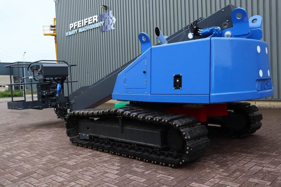 Plataforma telescópica Aichi SR12CSM Diesel, Tracked Boomlift, 14.1m Working He: foto 9