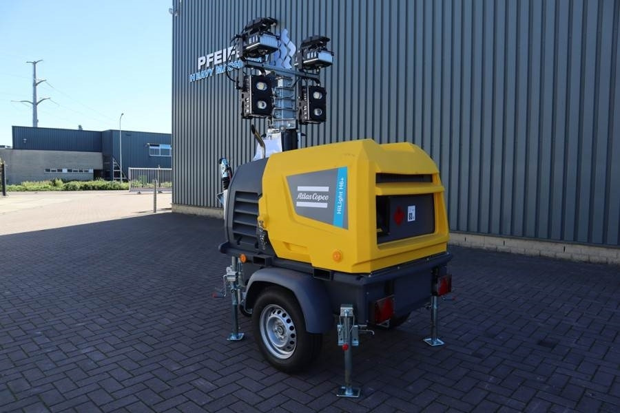 Torre de iluminação Atlas Copco Hilight H6+ Valid inspection, *Guarantee! Max Boom: foto 7