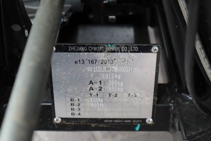 Quadriciclo CFMoto UFORCE600 Valid Inspection, *Guarantee! Dutch Regi: foto 7