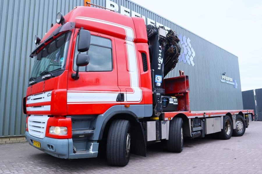 DAF CF85 With HMF 85t/m Crane Dutch Registration, HMF - Grua todo o terreno: foto 1 DAF CF85 With HMF 85t/m Crane Dutch Registration, HMF - Grua todo o terreno: foto 1