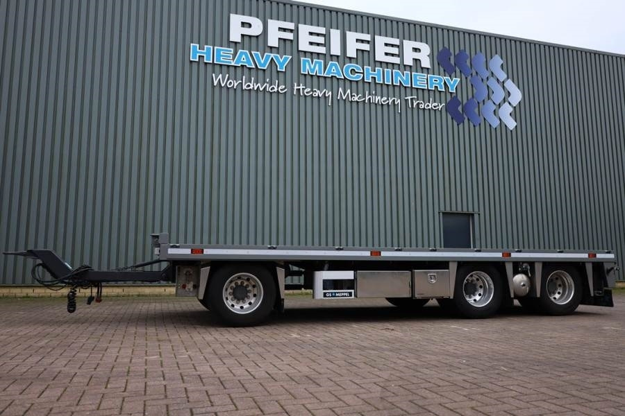 Semi-reboque plataforma/ Caixa aberta GS MEPPEL AV-2800L Valid inspection, *Guarantee! Dutc: foto 1