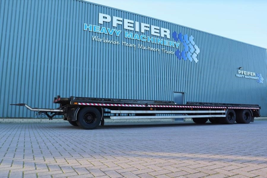 GS Meppel AC-2800L Dutch Registration, 3 Axles, 20t L - Semi-reboque plataforma/ Caixa aberta: foto 1 GS Meppel AC-2800L Dutch Registration, 3 Axles, 20t L - Semi-reboque plataforma/ Caixa aberta: foto 1