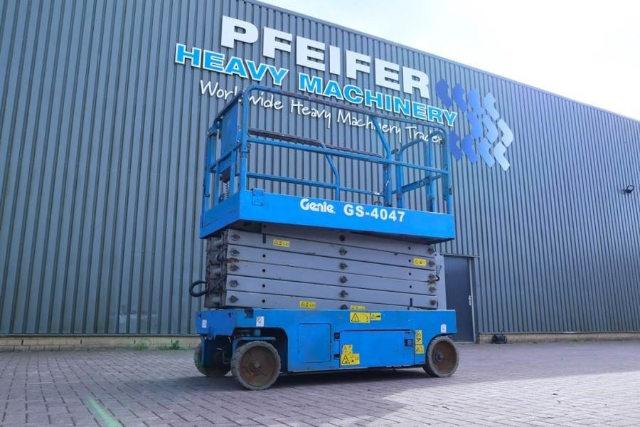 Genie GS4047 Electric, 14m Working Height, 350kg Capacit - Plataforma de Tijera/ Plataforma de tesoura: foto 1 Genie GS4047 Electric, 14m Working Height, 350kg Capacit - Plataforma de Tijera/ Plataforma de tesoura: foto 1