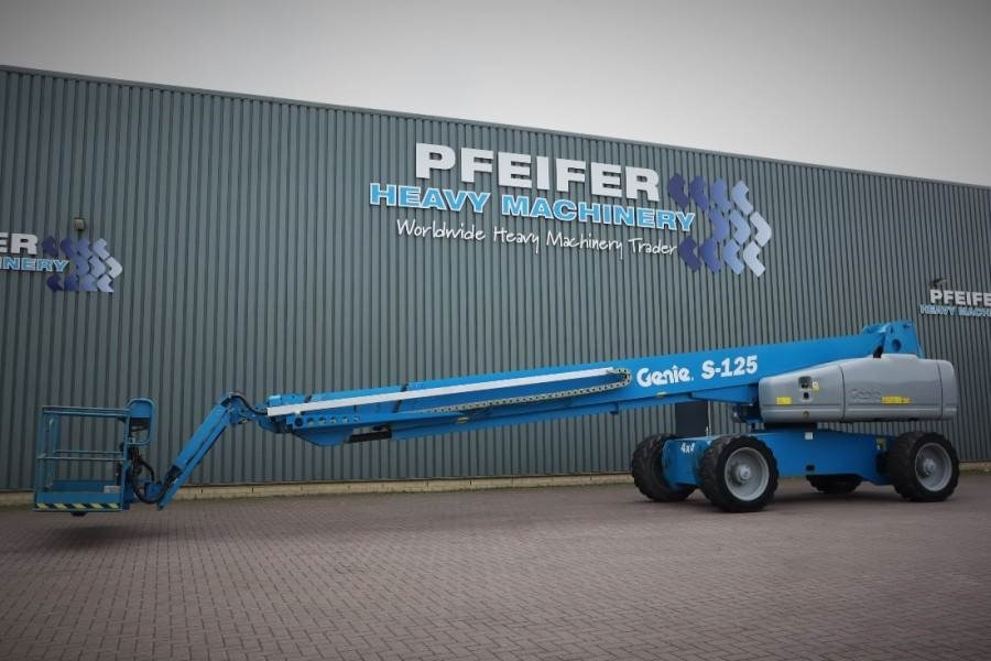 Genie S125 Valid inspection, *Guarantee! Diesel, 4x4x4 D - Plataforma telescópica: foto 1 Genie S125 Valid inspection, *Guarantee! Diesel, 4x4x4 D - Plataforma telescópica: foto 1
