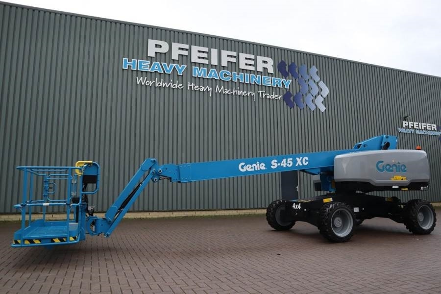 Genie S45XC Valid inspection, *Guarantee! Diesel, 4x4 Dr - Plataforma telescópica: foto 1 Genie S45XC Valid inspection, *Guarantee! Diesel, 4x4 Dr - Plataforma telescópica: foto 1