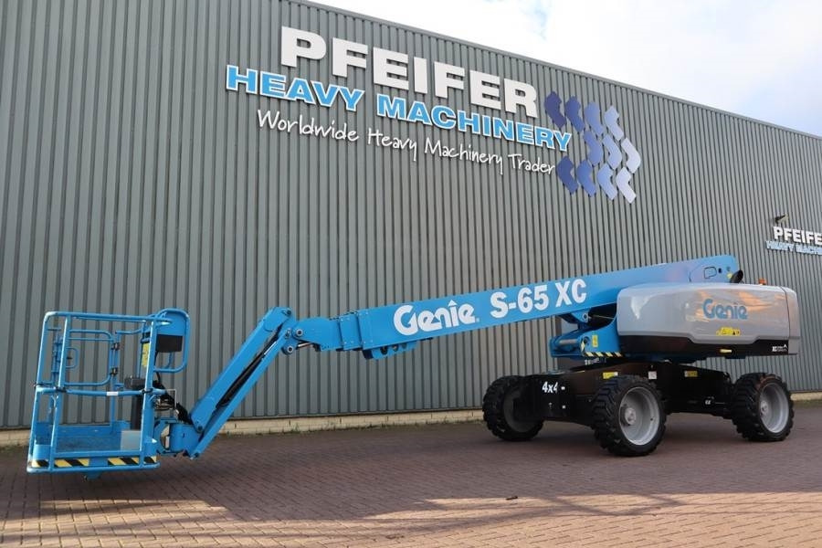 Genie S65XC Valid inspection, *Guarantee! Diesel, 4x4 Dr - Plataforma telescópica: foto 1 Genie S65XC Valid inspection, *Guarantee! Diesel, 4x4 Dr - Plataforma telescópica: foto 1