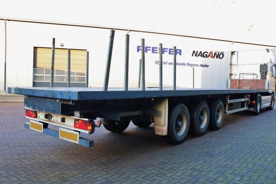 Groenewegen DRO-12-27 3 Axle Trailer, 32t Capacity, BPW Axles - Semi-reboque plataforma/ Caixa aberta: foto 3 Groenewegen DRO-12-27 3 Axle Trailer, 32t Capacity, BPW Axles - Semi-reboque plataforma/ Caixa aberta: foto 3